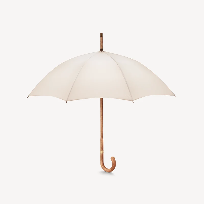 Parapluie en érable pour femme - Crème