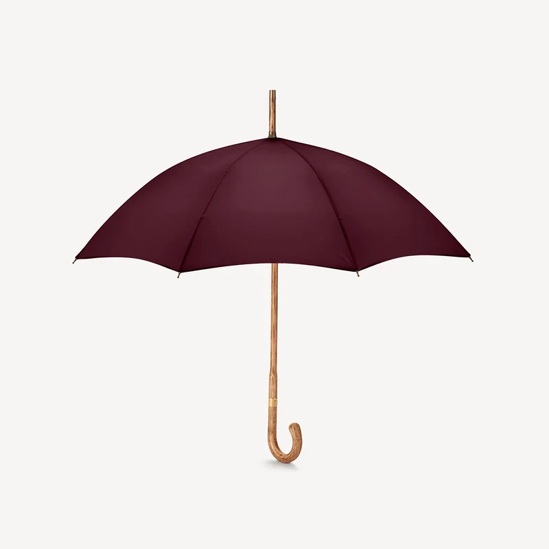 Parapluie en chêne pour femme - Bordeaux