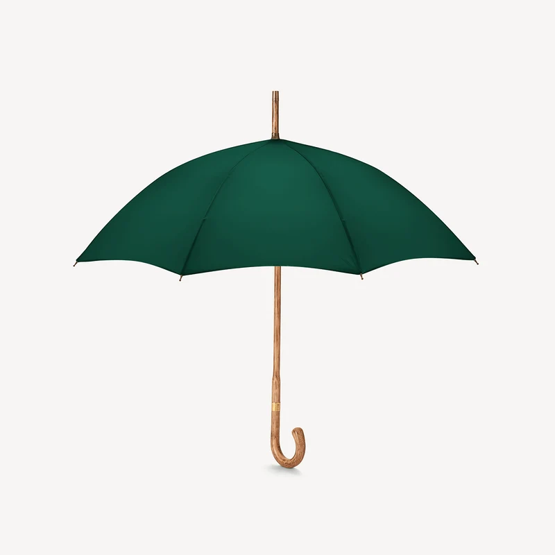 Parapluie en chêne pour femme - Vert jaguar