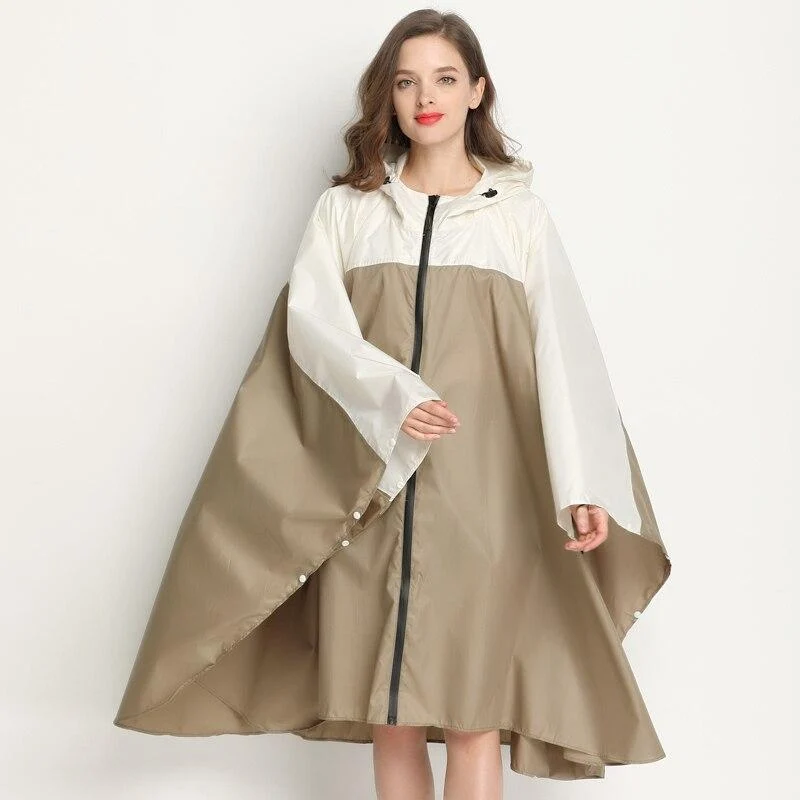 Poncho Imperméable Femme