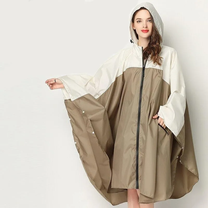 Poncho Imperméable Femme