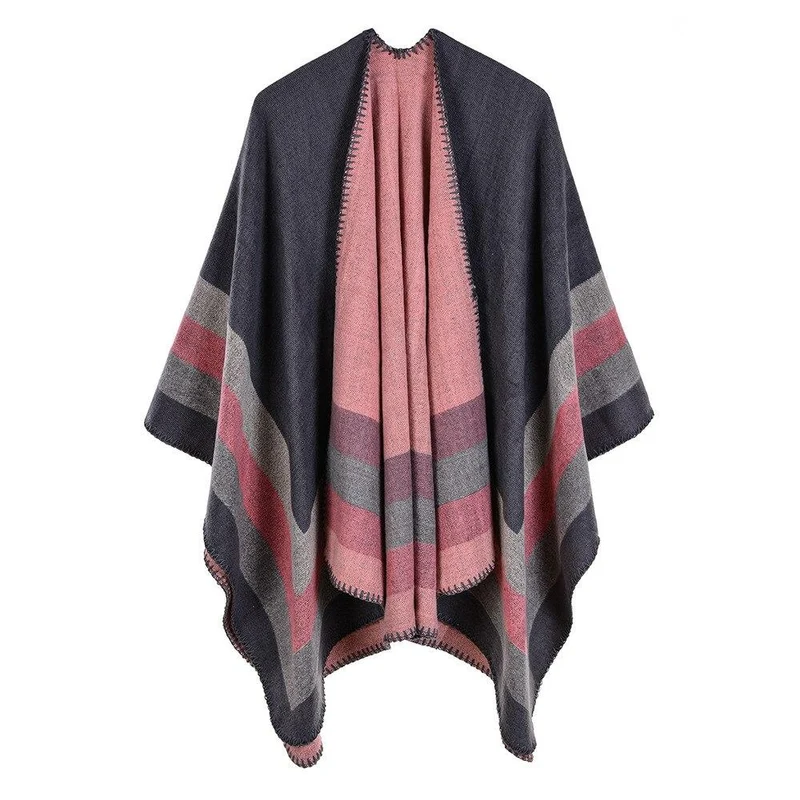 Cape Poncho Femme Hiver