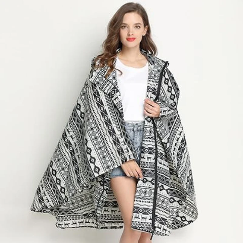 Poncho Femme pour la Pluie