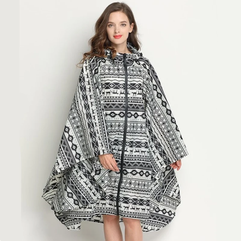 Poncho Femme pour la Pluie