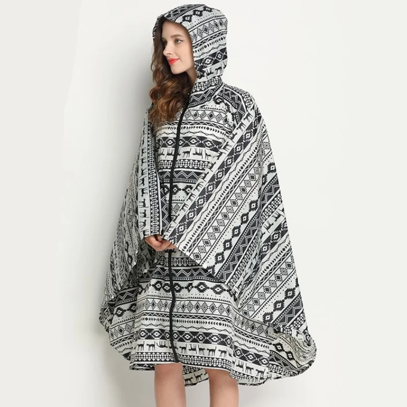 Poncho Femme pour la Pluie