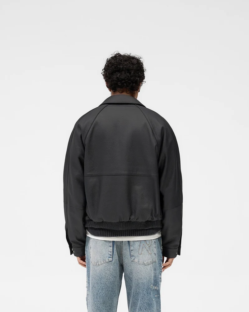 Overdrive Leather Jacket - Black