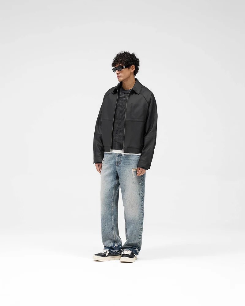 Overdrive Leather Jacket - Black
