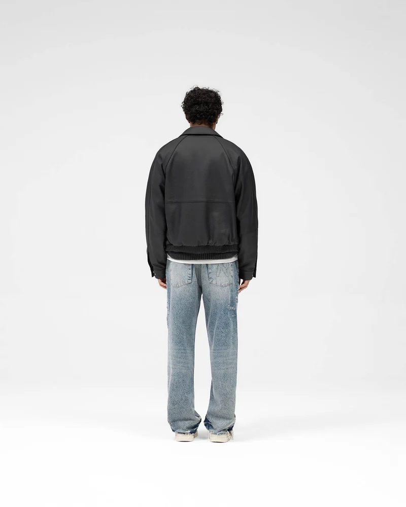 Overdrive Leather Jacket - Black