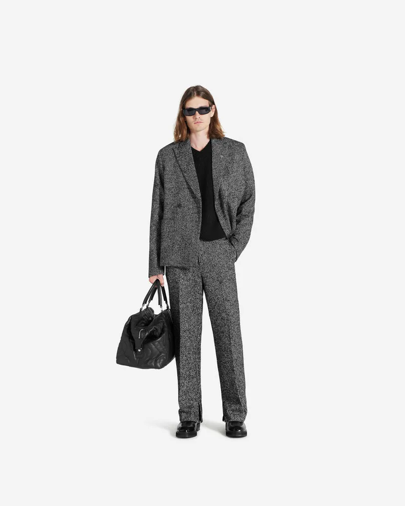 Double Breasted Blazer - Marble