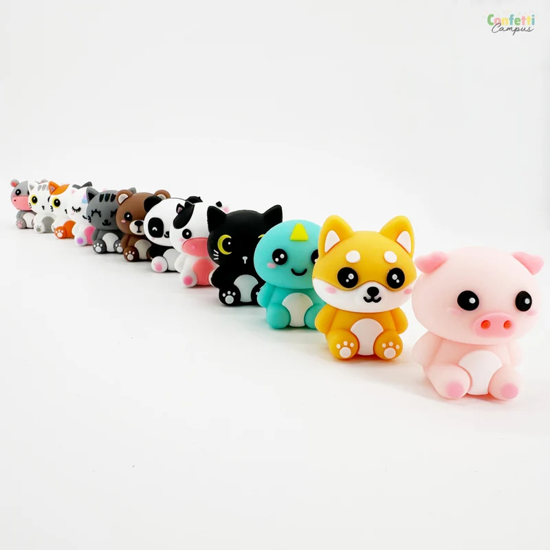 Gommes 3D - Animaux