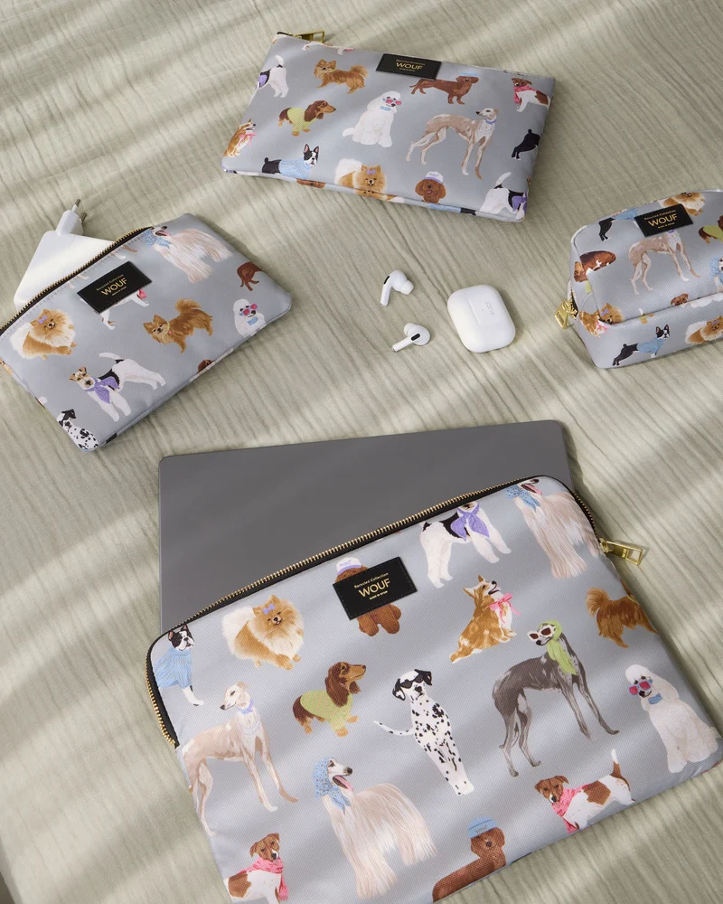 Wouf Housse Ordinateur 13''-14'' - Puppy
