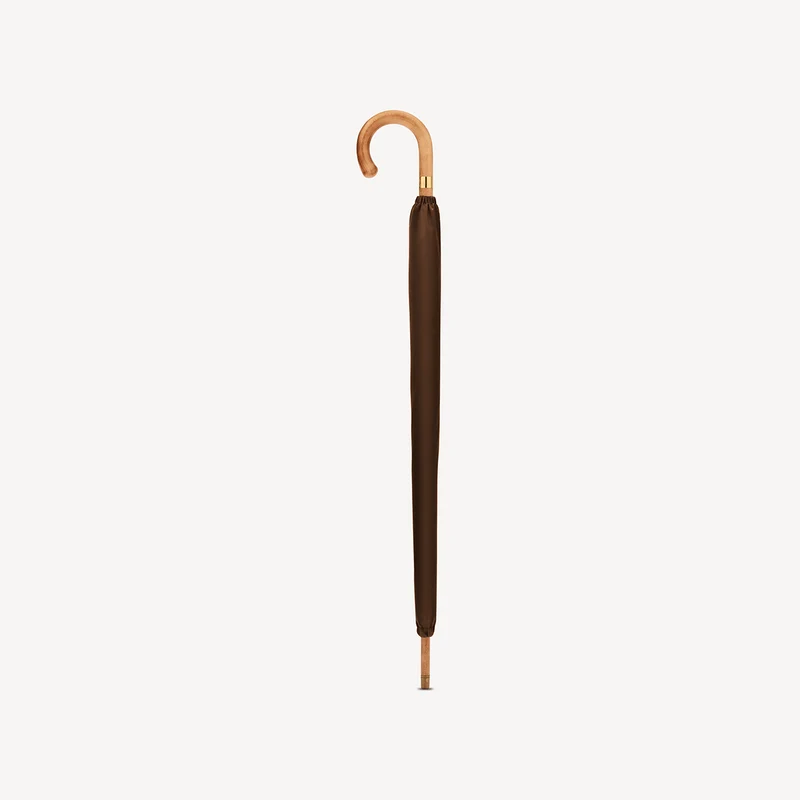 Parapluie en érable pour homme - Marron