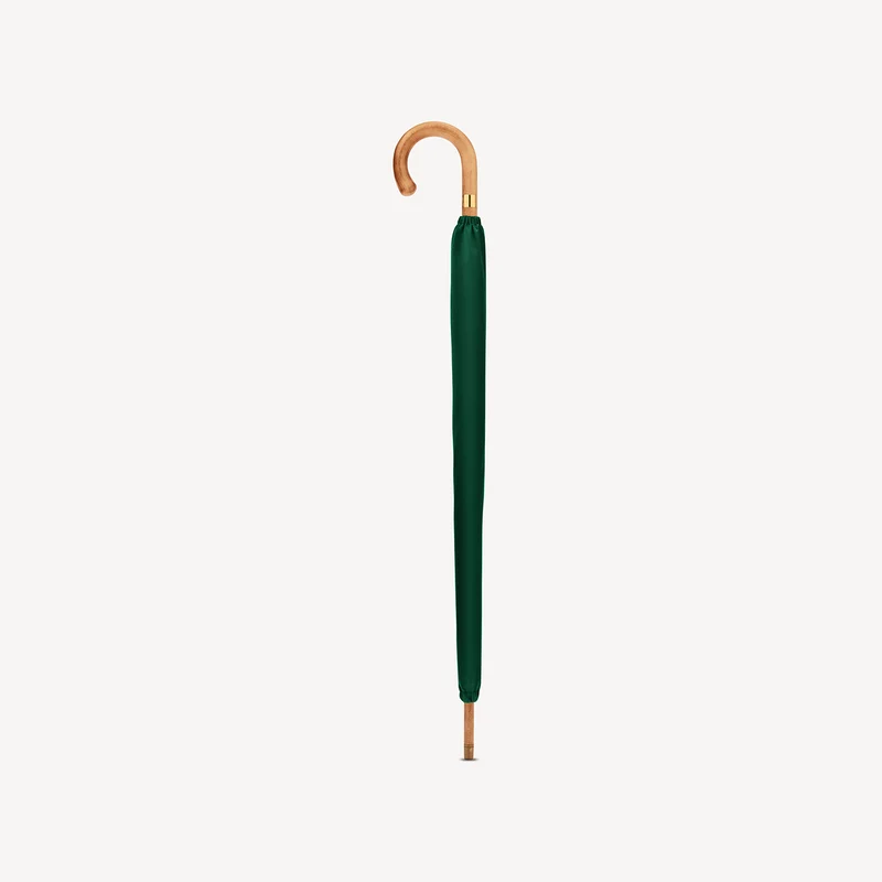 Parapluie en érable pour homme - Vert jaguar