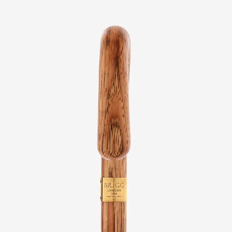 Parapluie en chêne pour homme - Bordeaux