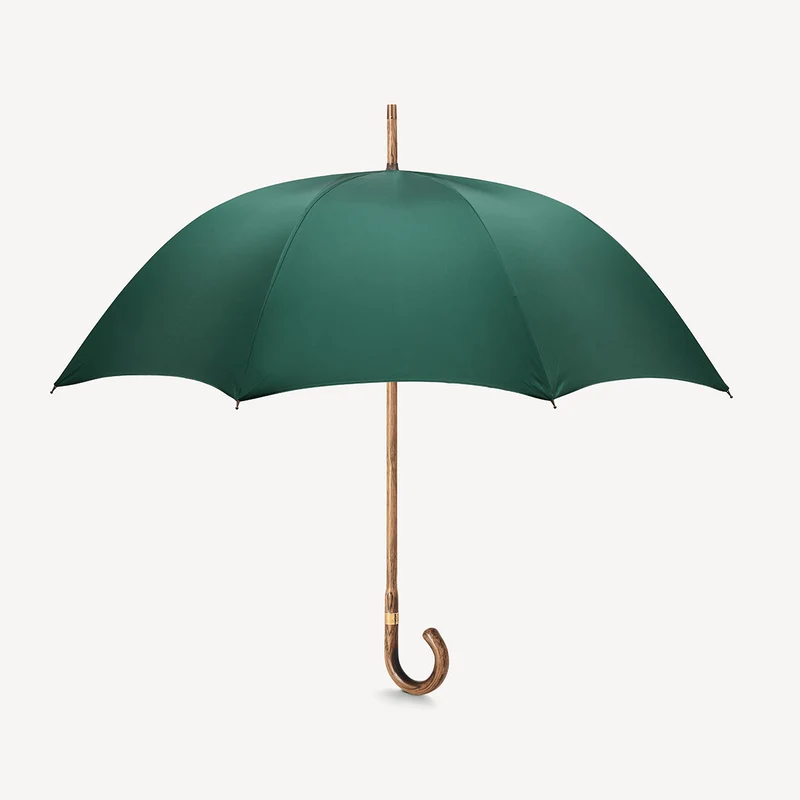 Parapluie en chêne pour homme - Vert Jaguar