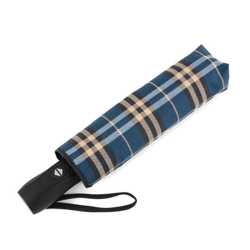 Tracker Plaid print short Umbrella