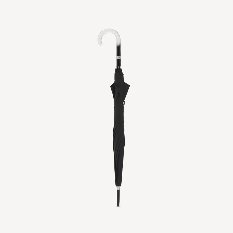 Parapluie à Poignée Ombré - Noir