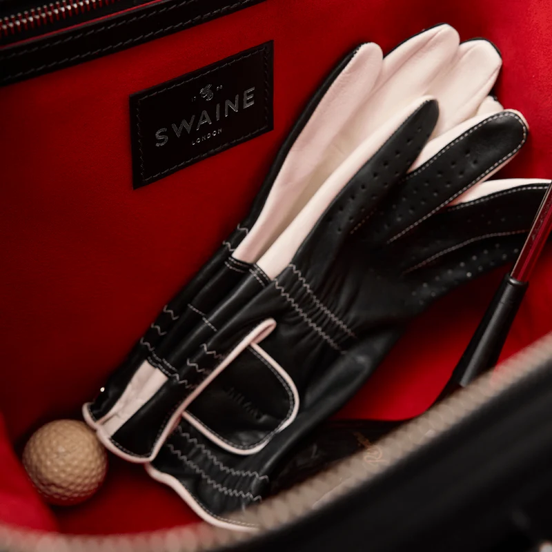 Gants de golf pour hommes - Verts et blancs