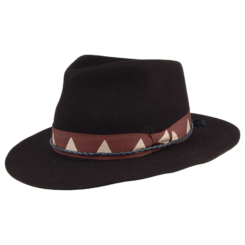 Chapeau Fedora Venice noir BRIXTON