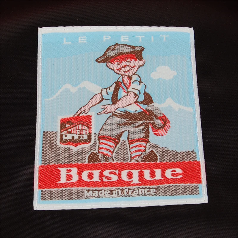 Béret Enfant en Laine Mérinos Petit Basque corail LAULHÈRE