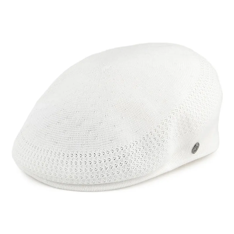 Casquette Plate Été blanc JAXON & JAMES - VENTE EN GROS
