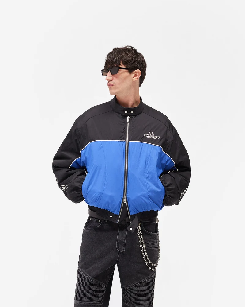 Represent X Belstaff Nylon Racing Jacket - Jet Black