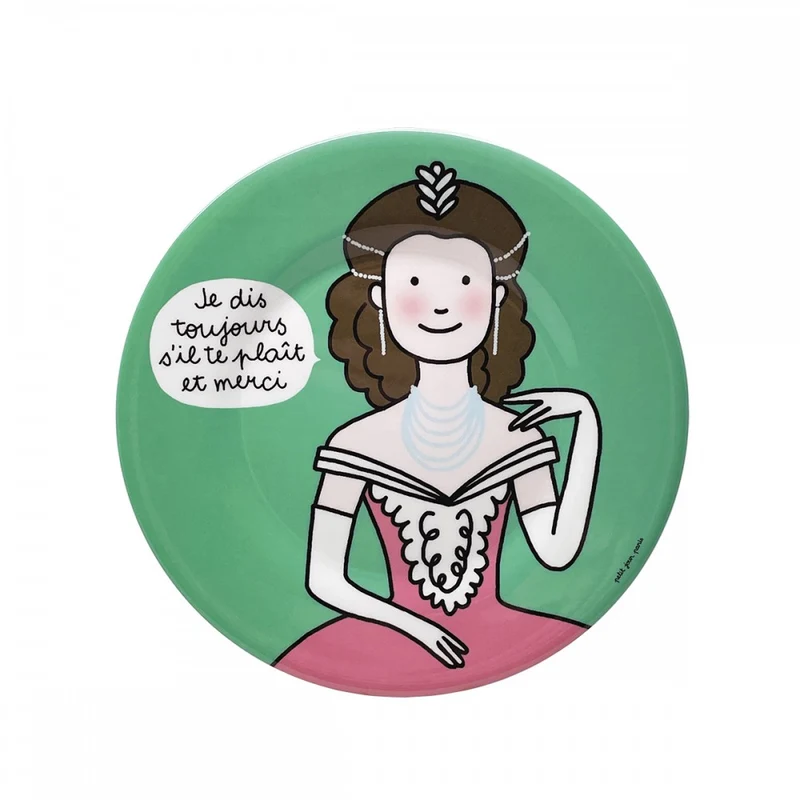 Petit Jour Assiette à dessert - Princesse