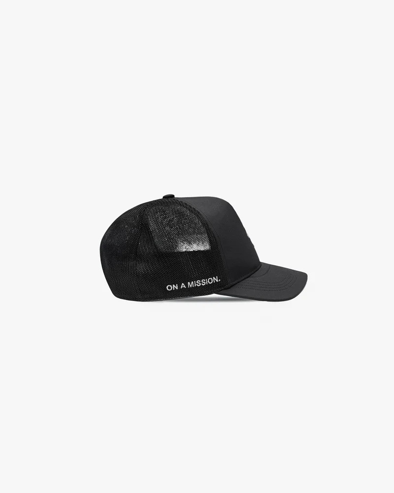 247 x 47 Logo Trucker Cap - Jet Black