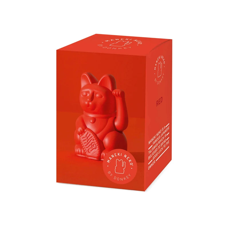 Mini Lucky Cat - rouge