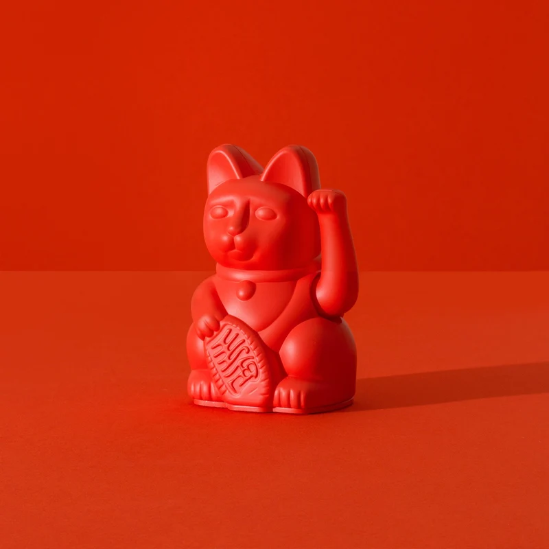 Mini Lucky Cat - rouge
