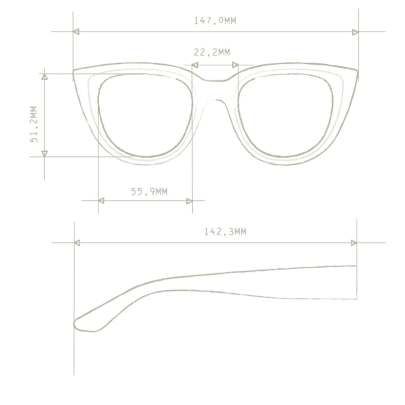 Okkia Lunettes de Soleil - Silvia