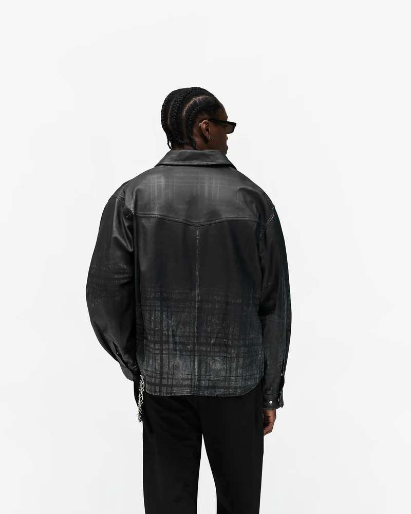 Rodeo Leather Jacket - Jet Black