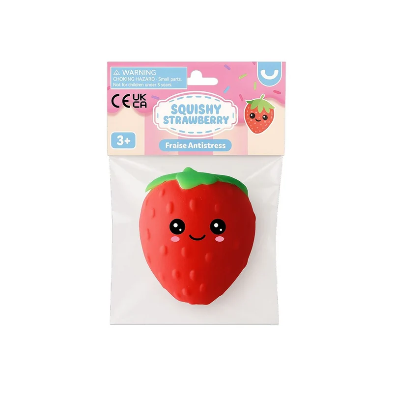 Jouet anti-stress - Fraise