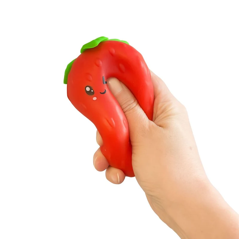 Jouet anti-stress - Fraise
