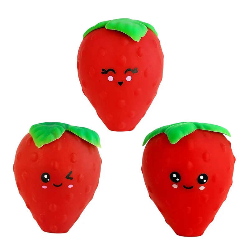 Jouet anti-stress - Fraise