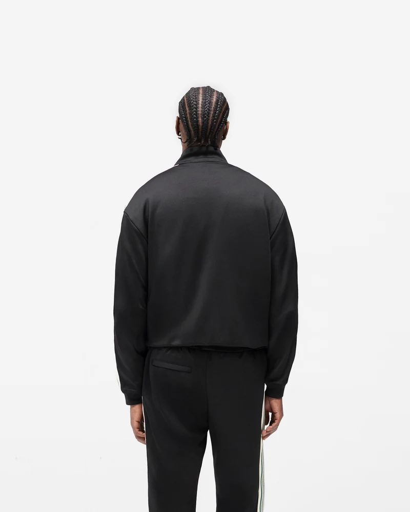 Taped Track Jacket - Jet Black