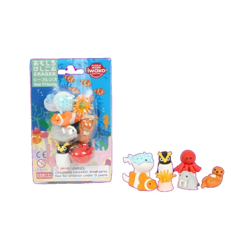 Set de 7 gommes