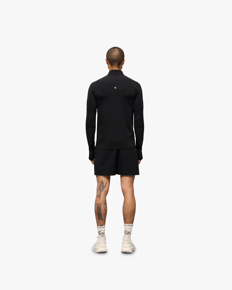 247 Run Quarter Zip - Jet Black