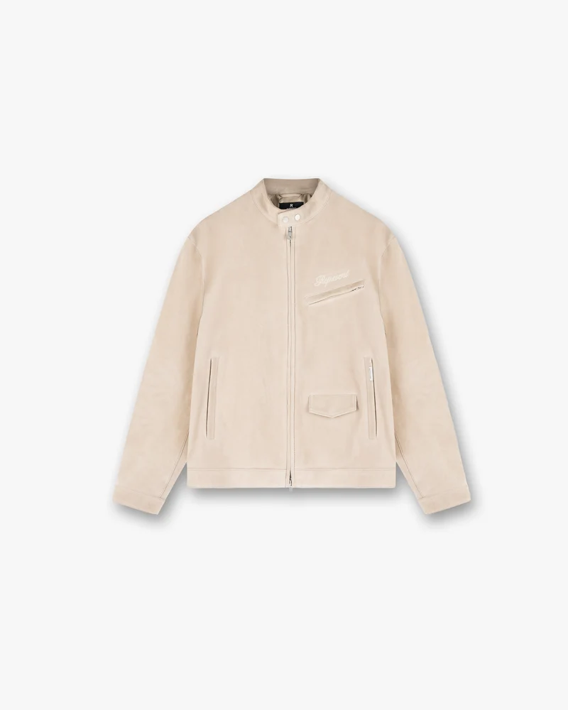 Overdrive Suede Jacket - Beige