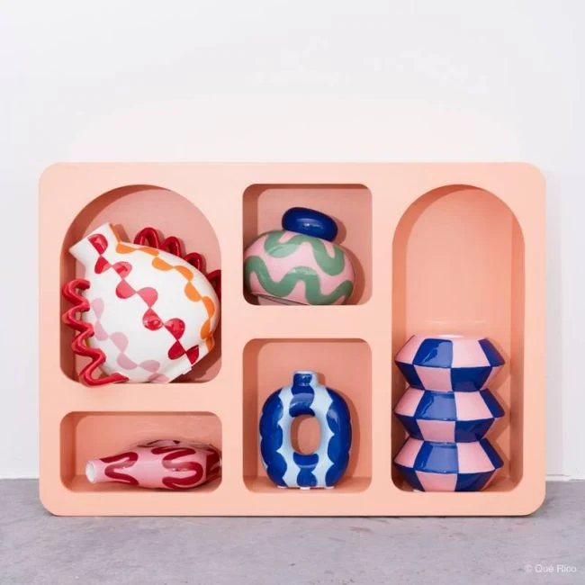 Vase Manolo - Salsa Stripes