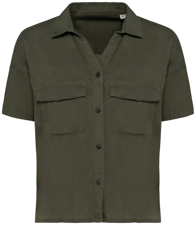 Chemise oversize Lyocell TENCEL™ femme - 125g