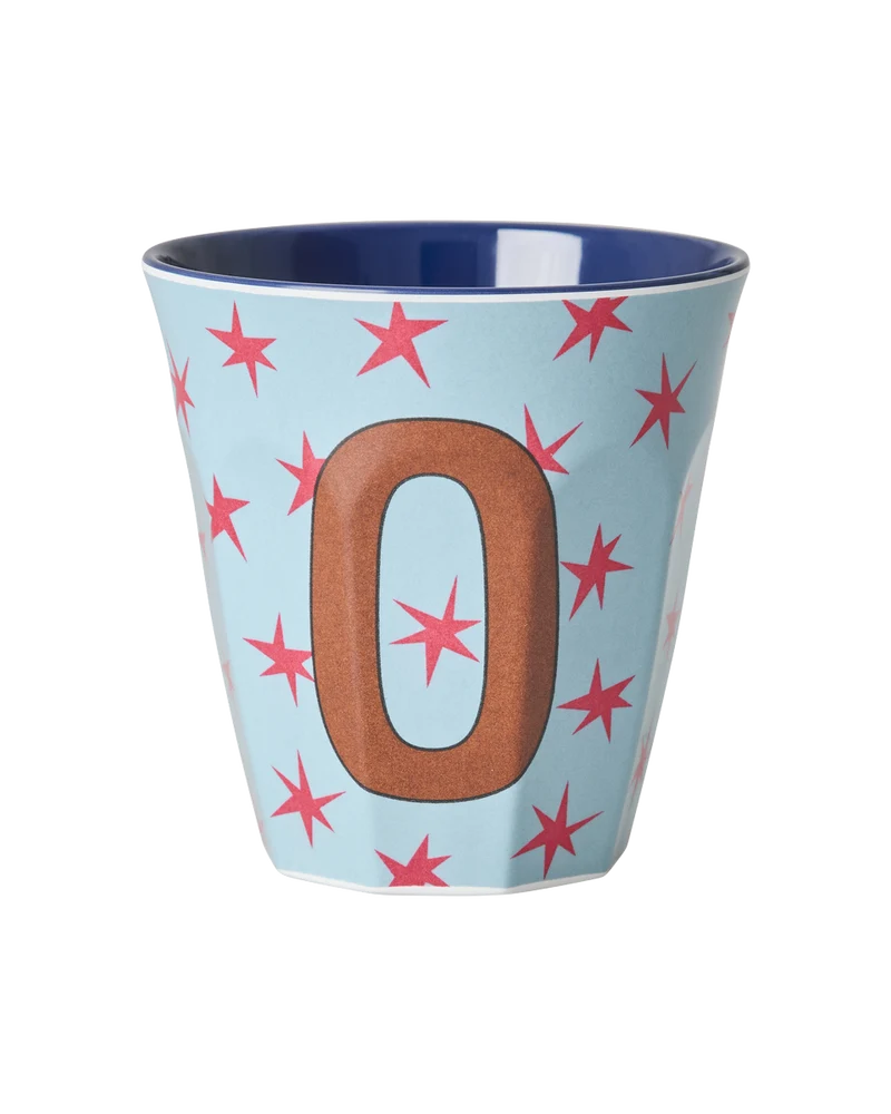 Gobelet Lettre mélamine Stars