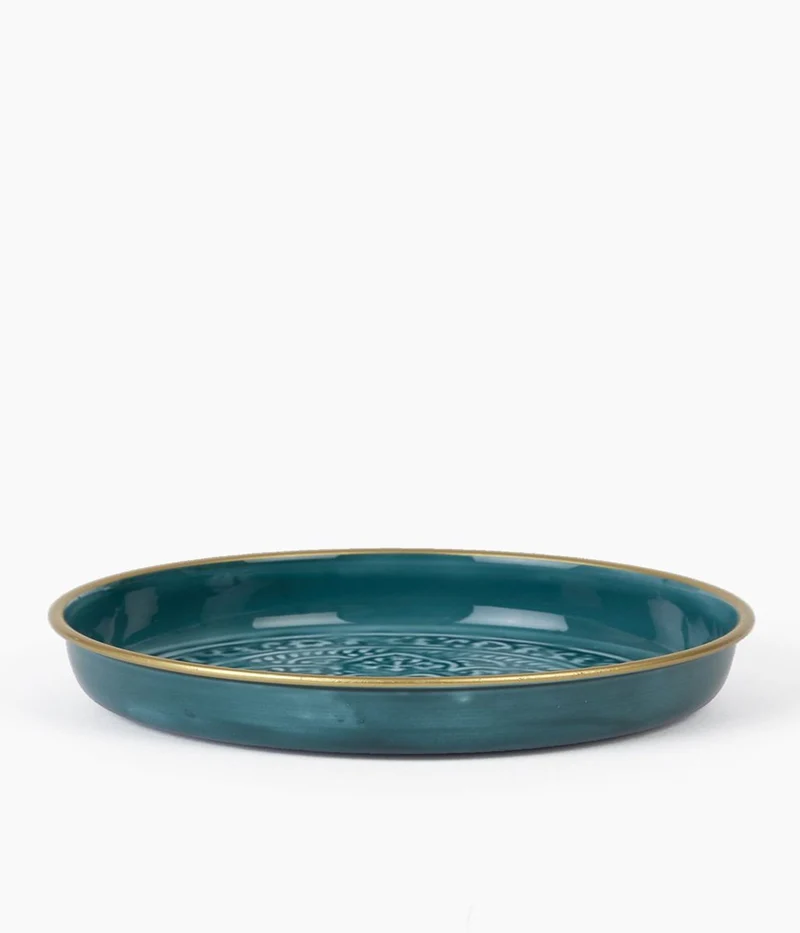 Plateau Berbère Ø 60 cm - kaki