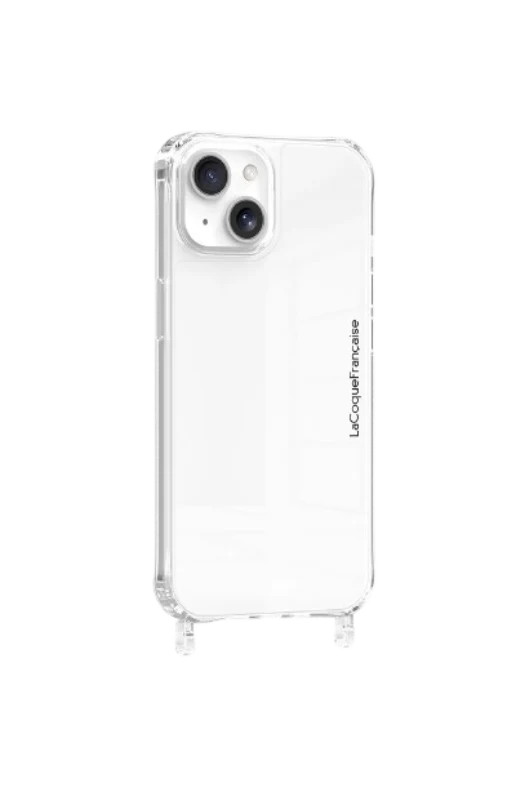 Coque anneau transparente iPhone