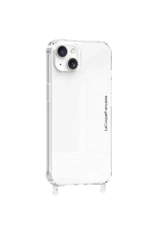 Coque anneau transparente iPhone