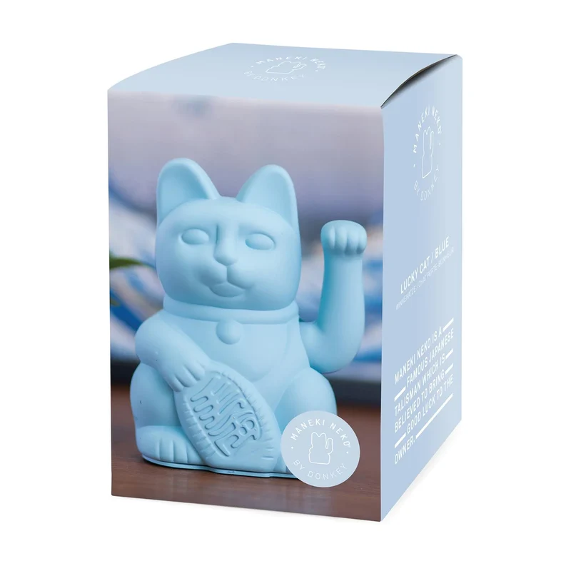 Lucky Cat - bleu