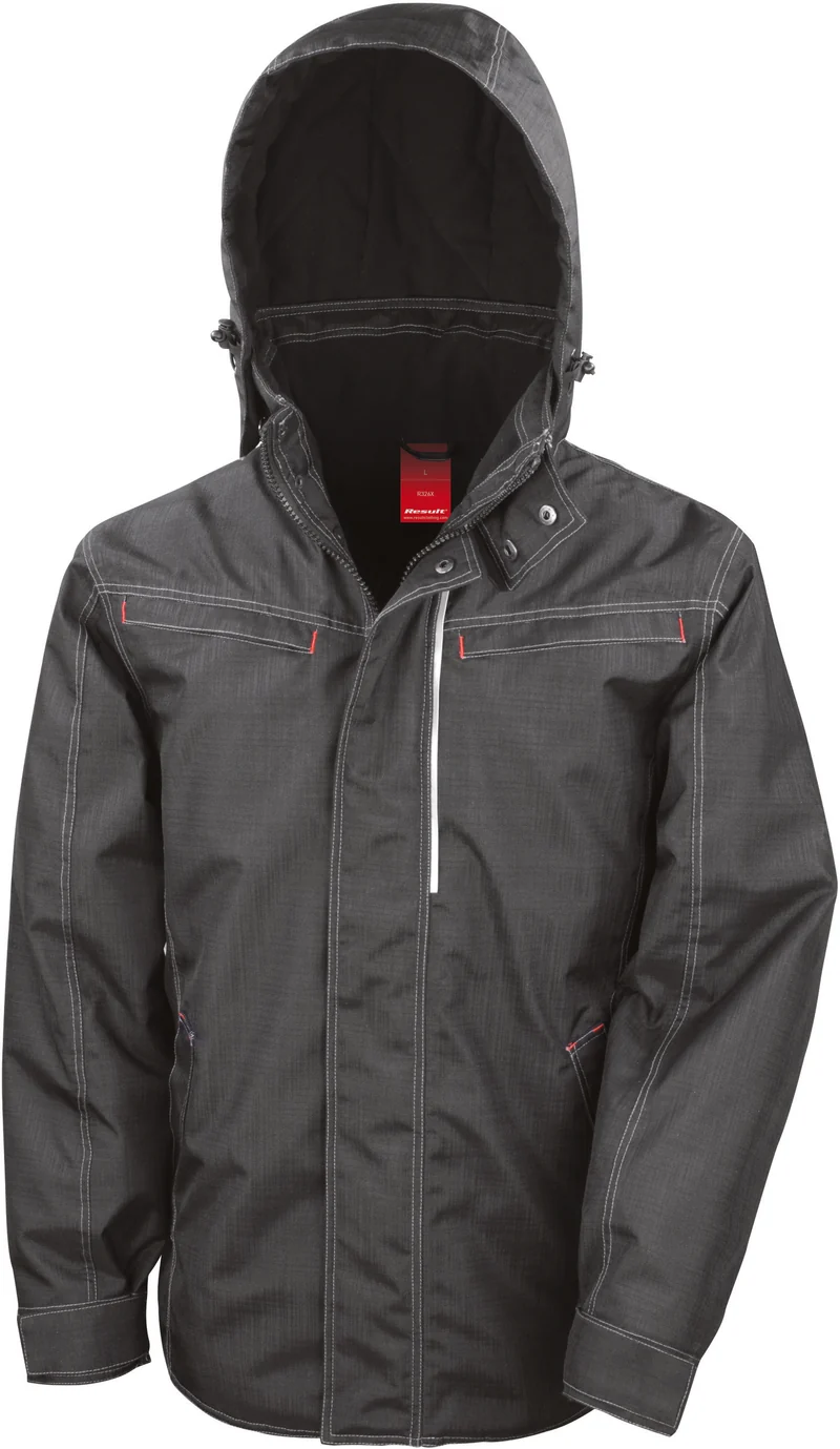 Parka robuste "effet denim"