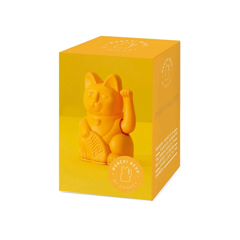 Mini Lucky Cat - Jaune