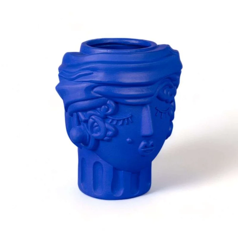 Seletti Vase bleu Magna Graecia - Femme