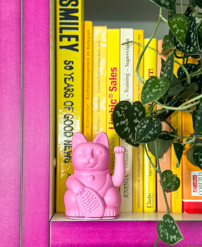 Lucky Cat - Hot Pink